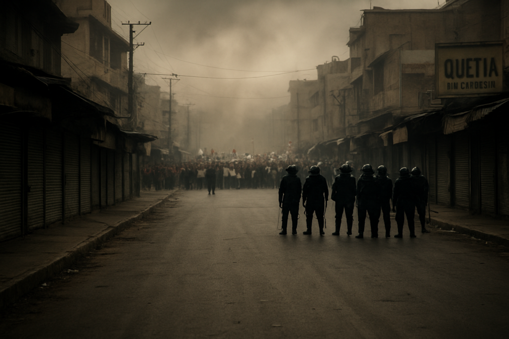 Quetta, other parts of province shut down in JUI-F strike over seminary raids