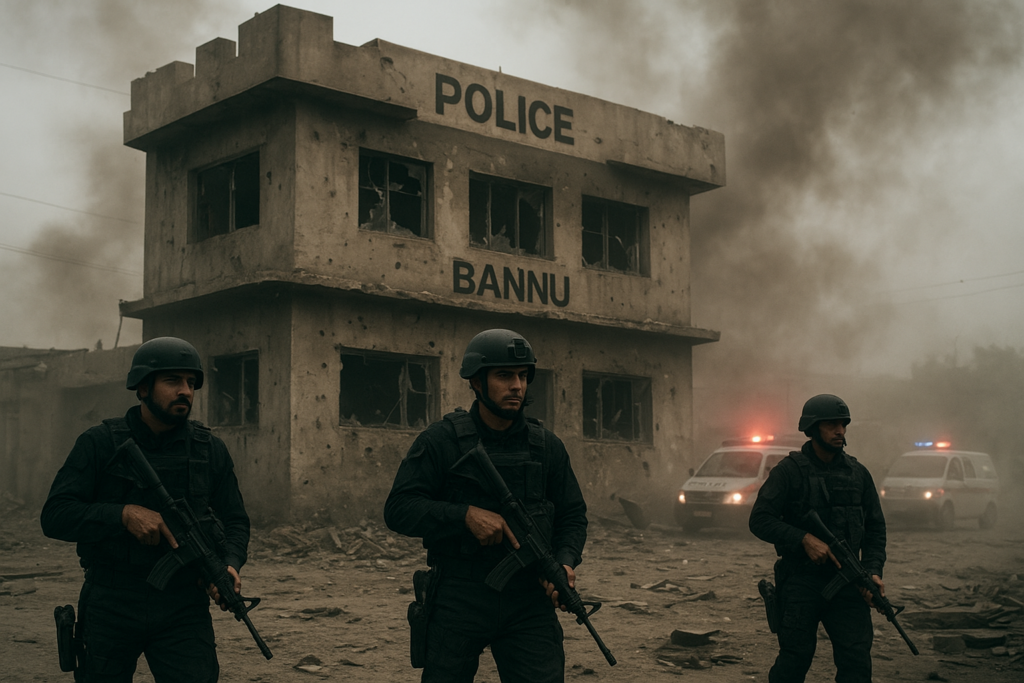 Suicide attack targets police post in KP’s Bannu, casualties feared