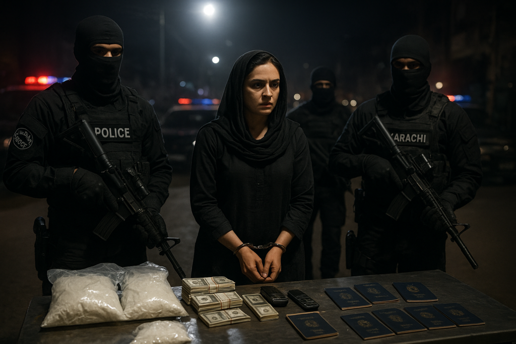 Karachi police arrest ‘most wanted’ cocaine queenpin