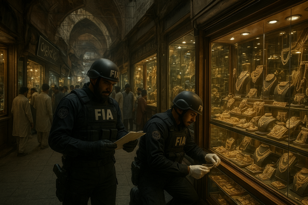 FIA to probe agency raid on jewellery shop in Karachi’s Sarafa Bazaar